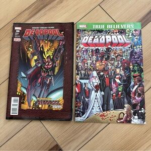 Marvel Deadpool Comic Book Pair